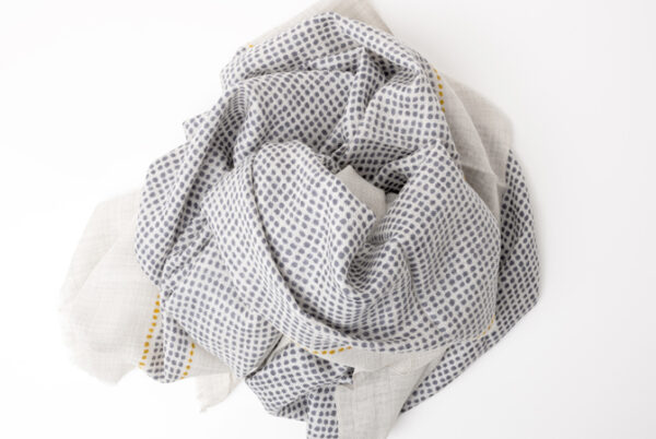 Gris & Citron Dots