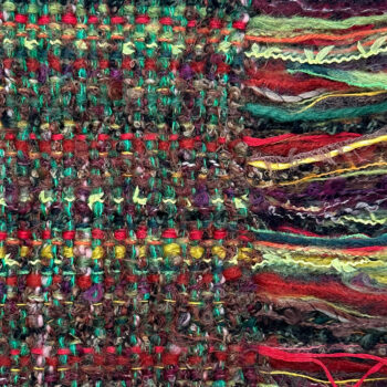 Autumn forest green and brown 90